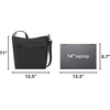 image:imageTravelon Antitheft Metro CrossbodyBlack