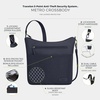 image:imageTravelon Antitheft Metro CrossbodyNavy Heather