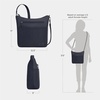 image:imageTravelon Antitheft Metro CrossbodyNavy Heather