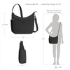 image:imageTravelon Antitheft Roam Medium CrossbodyBlack