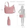 image:imageTravelon Antitheft Roam Medium CrossbodyDesert Pink