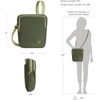 image:imageTravelon Antitheft the Voyages Slim CrossbodyOlive