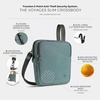 image:imageTravelon Antitheft the Voyages Slim CrossbodySlate Blue