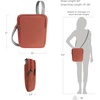 image:imageTravelon Antitheft the Voyages Slim CrossbodyTerracotta