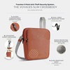 image:imageTravelon Antitheft the Voyages Slim CrossbodyTerracotta