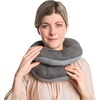 image:imageTravelon Deluxe Wrap N Rest PillowDark GrayLight Gray