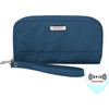 image:imageTravelon RFID Blocking Double Zip WalletBlue
