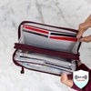 image:imageTravelon RFID Blocking Double Zip WalletDark Bordeaux