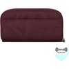 image:imageTravelon RFID Blocking Double Zip WalletDark Bordeaux