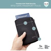 image:imageTravelon RFID Blocking Passport Zip WalletBlack