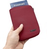 image:imageTravelon RFID Blocking Passport Zip WalletCranberry