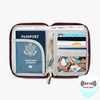 image:imageTravelon RFID Blocking Passport Zip WalletDark Bordeaux