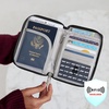 image:imageTravelon RFID Blocking Passport Zip WalletMidnight Floral