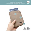 image:imageTravelon RFID Blocking Passport Zip WalletSable