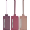 image:imageTravelon Set of 3 Silicone Privacy Luggage TagsWarmtones