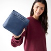 image:imageTravelon Travel CarryAll 17 Packable Tote wLuggage SleeveNavy