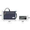 image:imageTravelon Womens AntiTheft Heritage Small Crossbody Cross Body BagIndigo