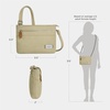 image:imageTravelon Womens AntiTheft Heritage Small Crossbody Cross Body BagNatural