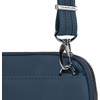 image:imageTravelon Womens Antitheft Tailored Convertible Crossbody ClutchPeacock