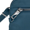 image:imageTravelon Womens Antitheft Tailored Convertible Crossbody ClutchPeacock