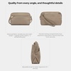 image:imageTravelon Womens Antitheft Tailored Convertible Crossbody ClutchSable