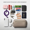 image:imageTravelon Womens Antitheft Tailored Convertible Crossbody ClutchSable