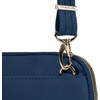 image:imageTravelon Womens Antitheft Tailored Convertible Crossbody ClutchSapphire