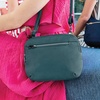 image:imageTravelon Womens Antitheft Tailored EastWest Organizer ChrossbodyOnyx