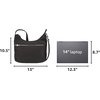 image:imageTravelon Womens Antitheft Tailored HoboOnyx