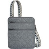 image:imageTravelon AntiTheft Boho Slim CrossbodyGray Heather