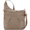 image:imageTravelon AntiTheft Signature 3 Compartment Crossbody BagSable