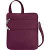image:imageTravelon Antitheft Classic Slim Double Zip CrossbodyBurgundy