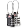image:imageTravelon Set of 2 TSA Accepted Cable LocksClassic Combo