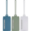 image:imageTravelon Set of 3 Silicone Privacy Luggage TagsCool Tones