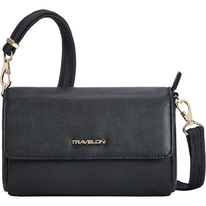 image:imageTravelon AntiTheft Addison Convertible CrossbodyBelt BagBlack