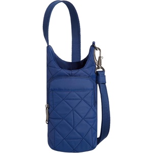 image:imageTravelon AntiTheft Boho Insulated Water Bottle ToteBlue