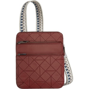 image:imageTravelon AntiTheft Boho Slim CrossbodyPaprika