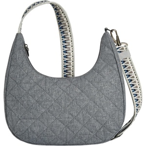 image:imageTravelon AntiTheft Boho Slouchy CrossbodyGray Heather