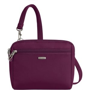 image:imageTravelon AntiTheft Classic Convertible Crossbody amp Waist PackBurgundy