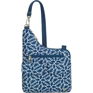 image:imageTravelon AntiTheft Classic Crossbody BagWoven Flower
