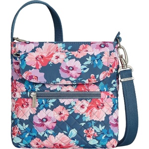 image:imageTravelon AntiTheft Classic Mini Shoulder BagBlossom Floral