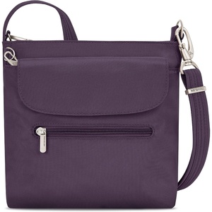 image:imageTravelon AntiTheft Classic Mini Shoulder BagDeep Purple
