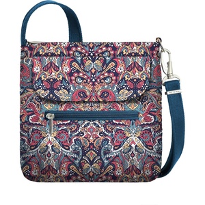 image:imageTravelon AntiTheft Classic Mini Shoulder BagSummer Paisley