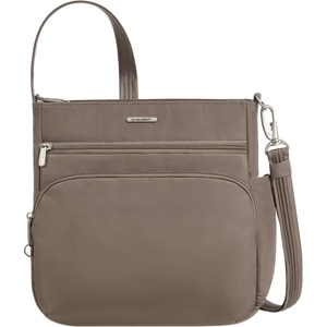 image:imageTravelon AntiTheft Classic NorthSouth Crossbody BagHazelnut