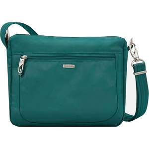 image:imageTravelon AntiTheft Classic Small EastWest CrossbodyBlossom Floral