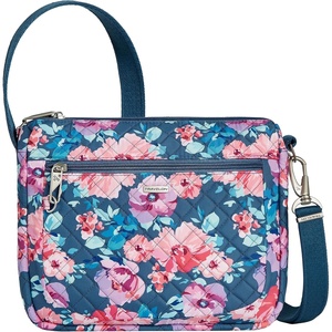 image:imageTravelon AntiTheft Classic Small EastWest CrossbodyFloral