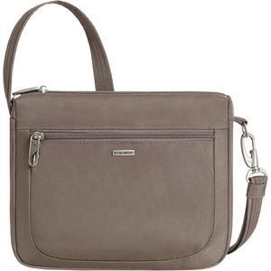 image:imageTravelon AntiTheft Classic Small EastWest CrossbodyHazelnut