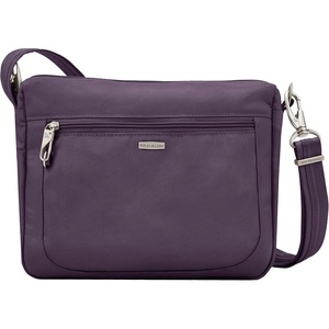 image:imageTravelon AntiTheft Classic Small EastWest CrossbodyPurple