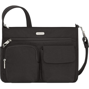image:imageTravelon AntiTheft Essentials Patch Pocket Crossbody BagBlack