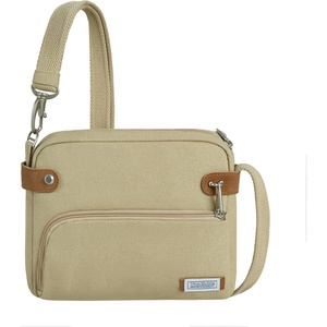 image:imageTravelon AntiTheft Heritage Small Crossbody BagNatural